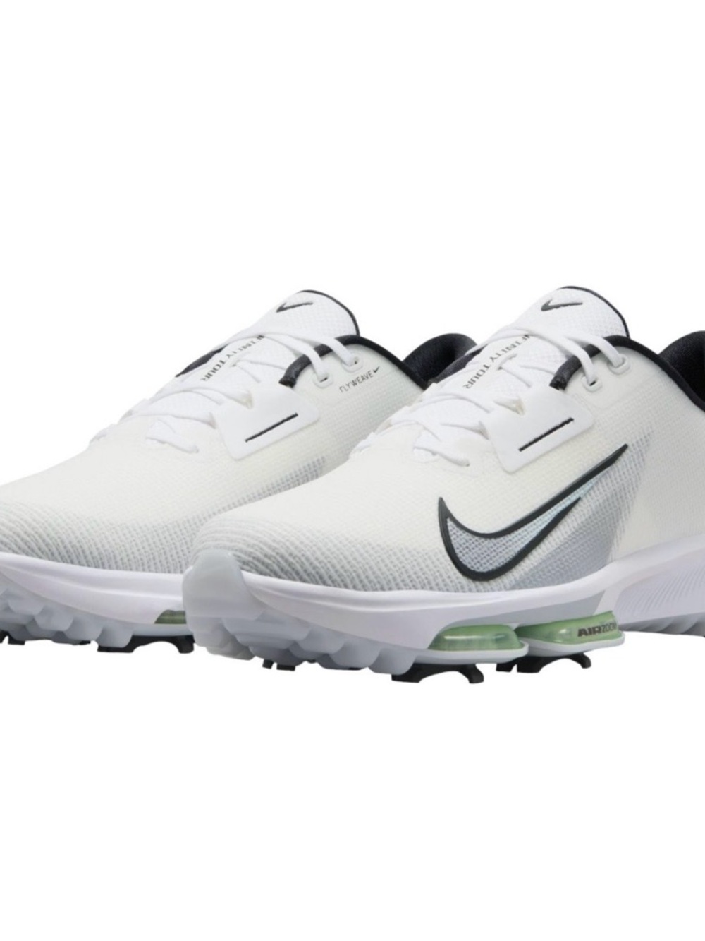 Nike Air Zoom Infinity Tour 2 Golf Shoes - White/Black/Vapor Green/Pure Platinum